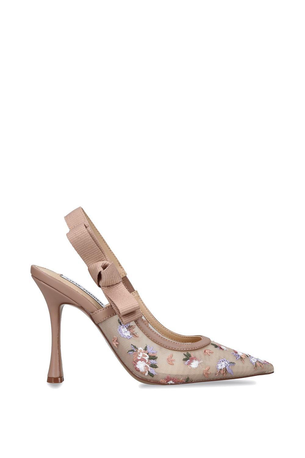 'Brylie Floral Mesh' Fabric Heels by STEVE MADDEN