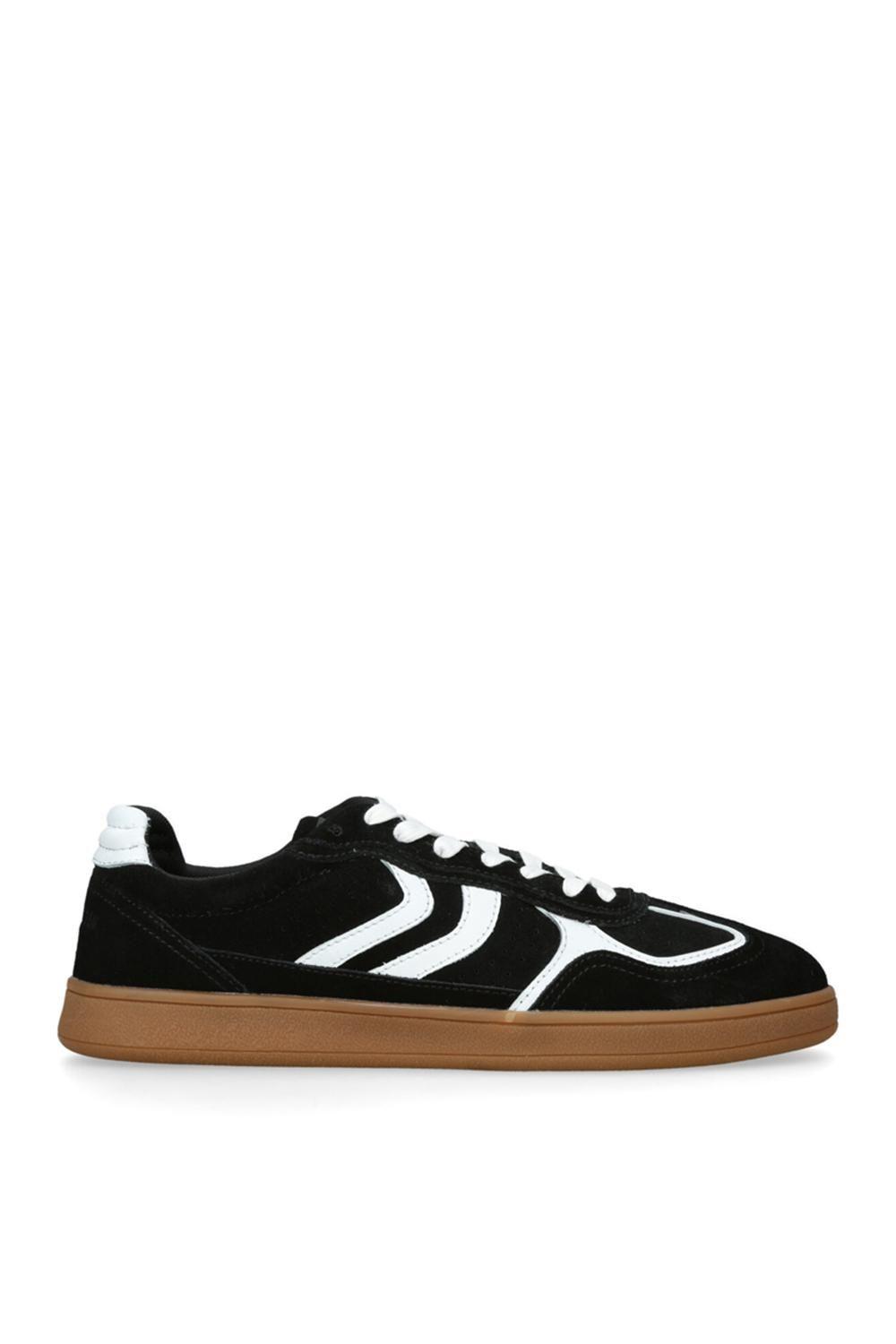 'Carson Black' Suede Trainers by STEVE MADDEN