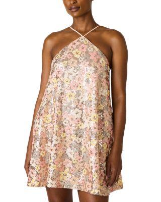 Catiana Floral Sequin Dress by STEVE MADDEN