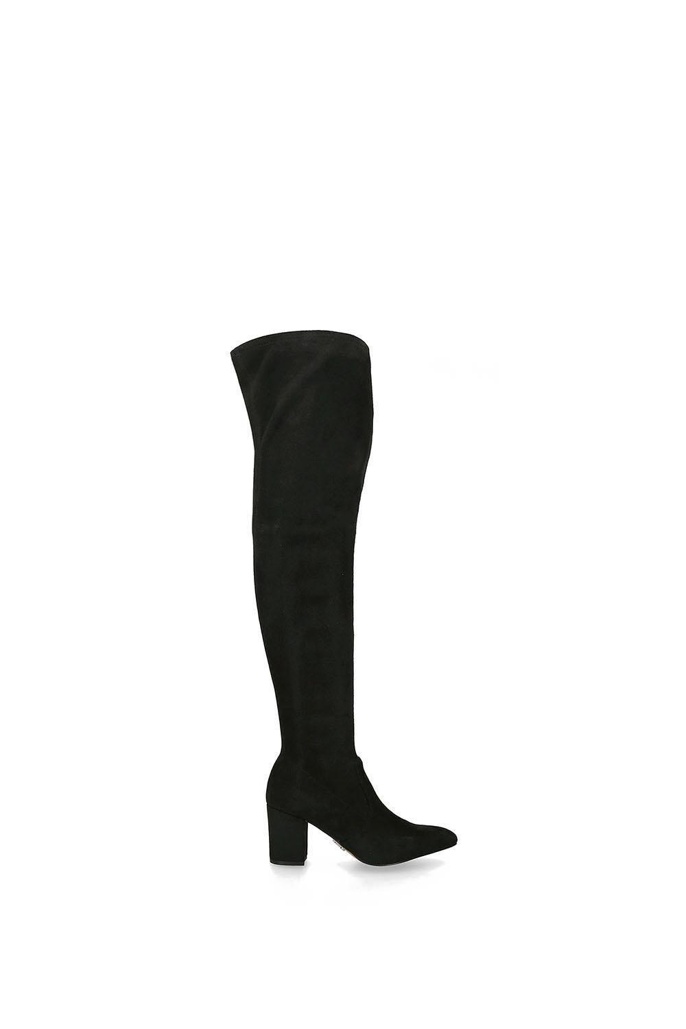 'Crosswalk Black Suede' Suede Boots by STEVE MADDEN