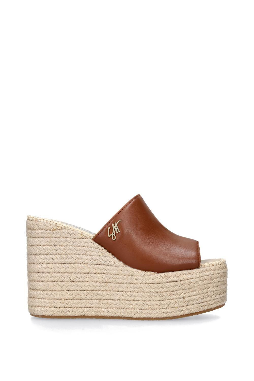 'Cruzur Brown' Leather Heels by STEVE MADDEN