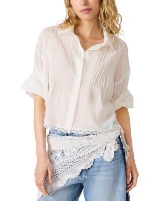 Delphi Lace Collar Blouse by STEVE MADDEN