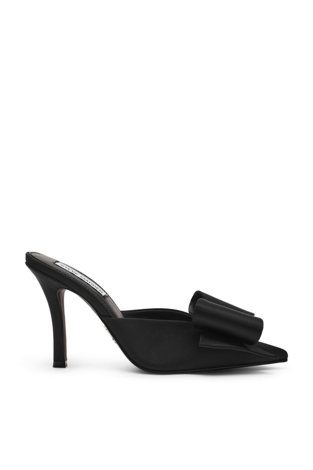 'Destini Heel Black' Fabric Heels by STEVE MADDEN