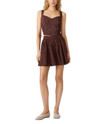Dixie Knit Top & Vanny Skirt by STEVE MADDEN