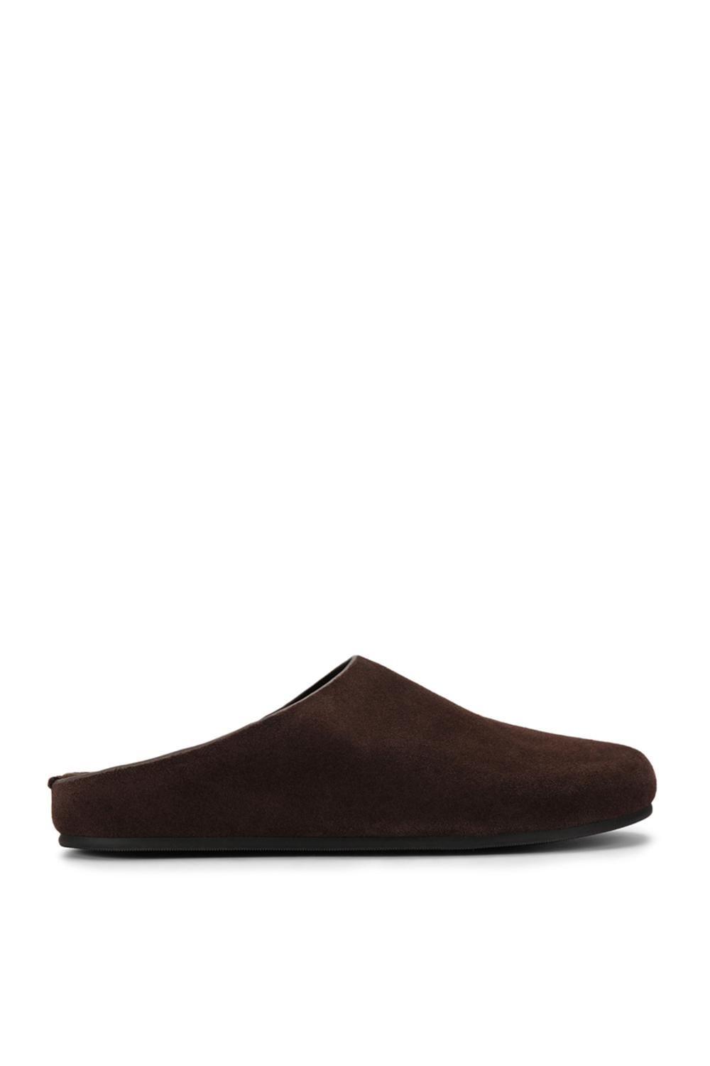 'Fern Dark Brown' Suede Flats by STEVE MADDEN
