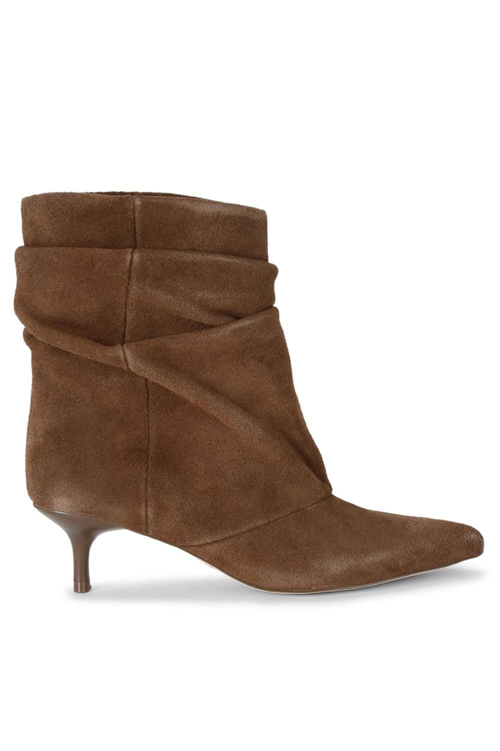 'Flux Brown Suede' Suede Boots by STEVE MADDEN