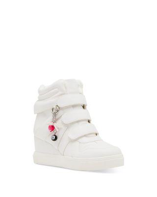 Girls' Mavis Metallic Wedge Sneakers – Little Kid by STEVE MADDEN