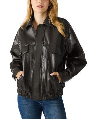 Henson Faux Leather Jacket by STEVE MADDEN