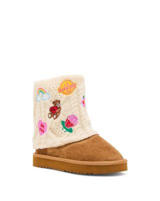 Jmochi Embellished Sweater Booties  – Little Kid by STEVE MADDEN