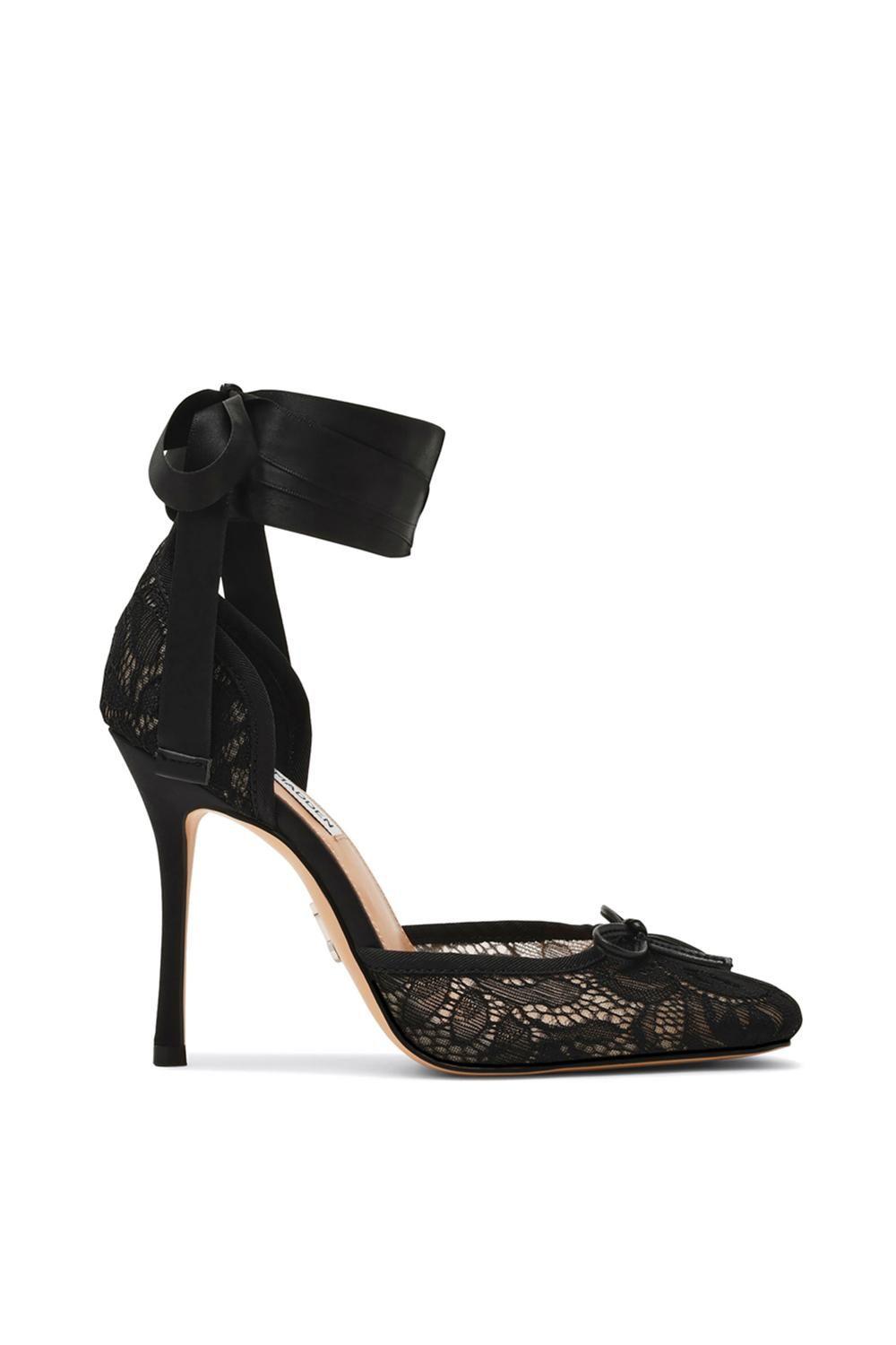 'Larina Black Lace'  Heels by STEVE MADDEN