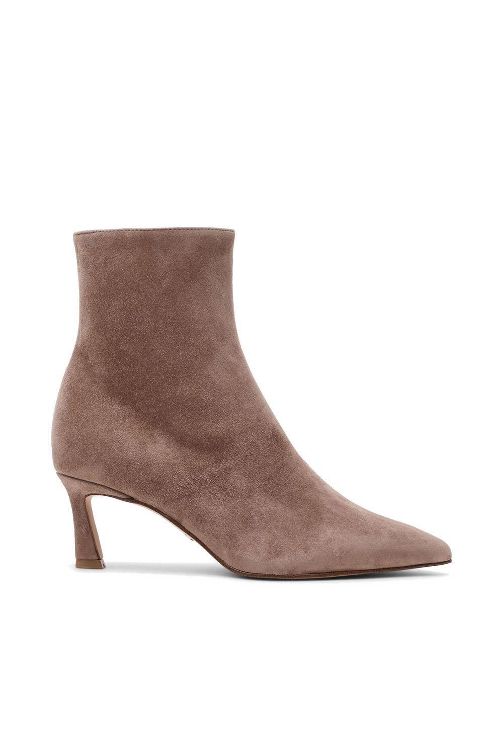 'Lulah Ankle Boot Taupe' Suede Boots by STEVE MADDEN