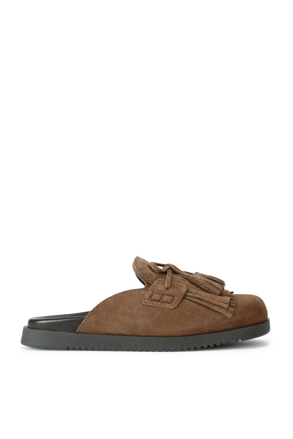 'Maurea Mid Brown' Suede Flats by STEVE MADDEN