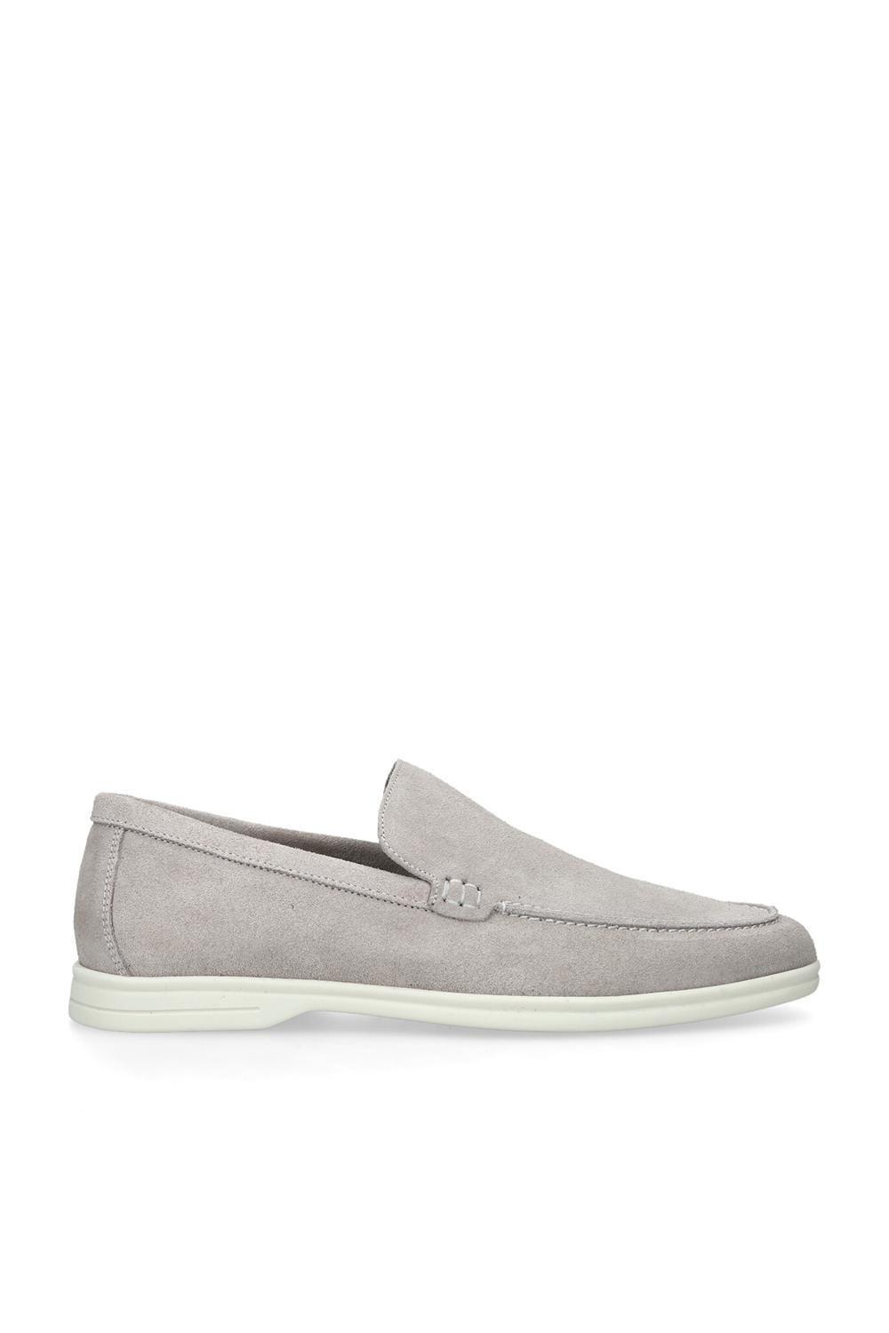 'Mayne Grey' Leather Shoes by STEVE MADDEN