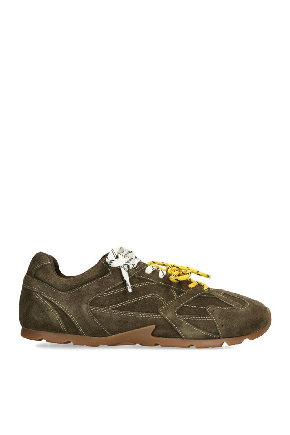 'Midas Khaki'  Trainers by STEVE MADDEN