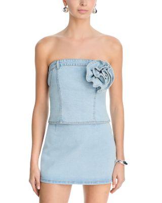 Rosette Trim Top by STEVE MADDEN