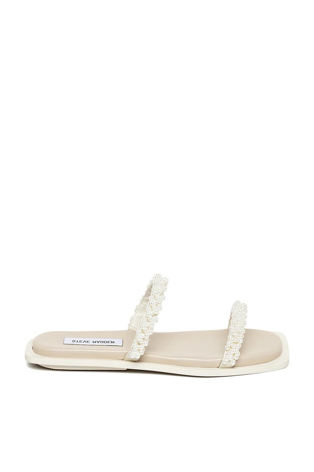 'Sinne Sandal Cream'  Flats by STEVE MADDEN