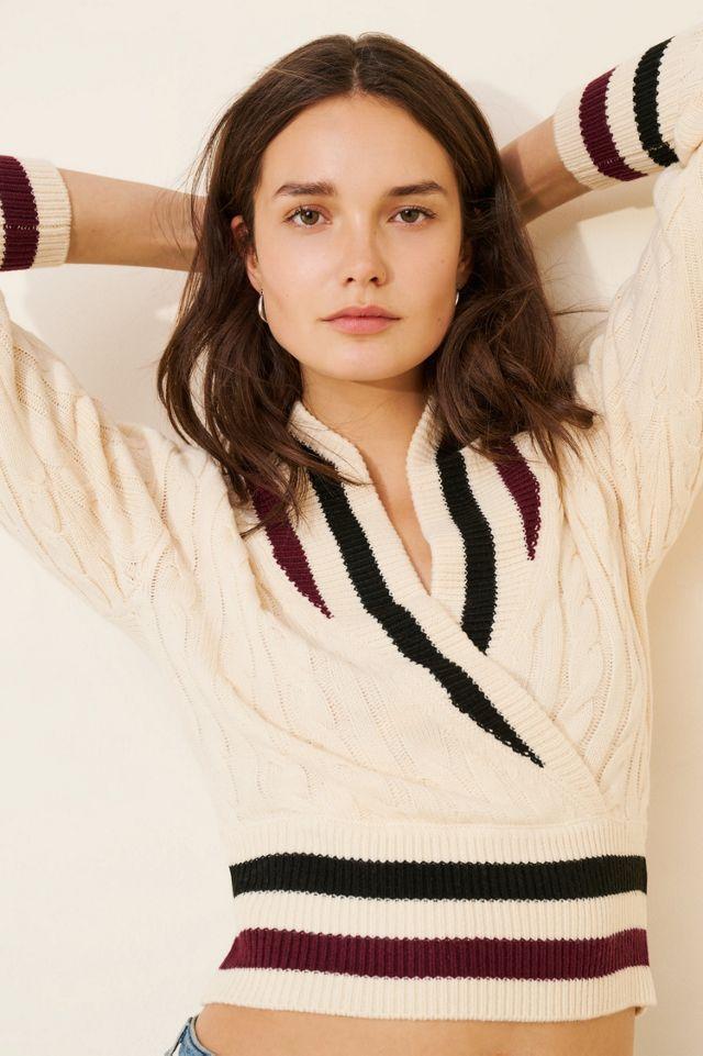 Steve Madden Addison Cable-Knit Sweater by STEVE MADDEN