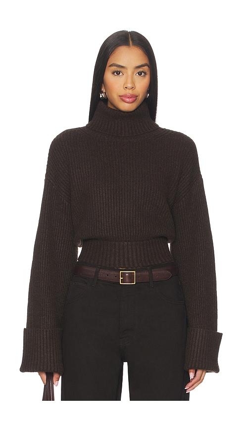 Steve Madden Adelade Sweater in Brown by STEVE MADDEN