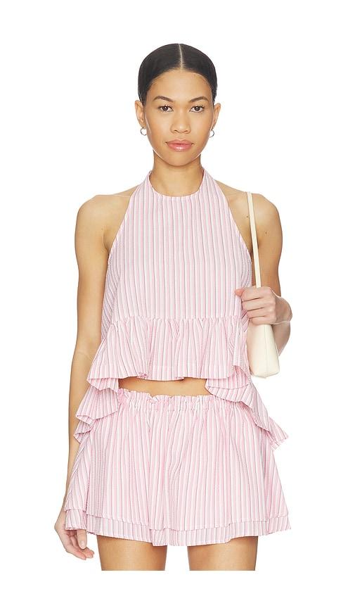 Steve Madden Cerise Top in Pink by STEVE MADDEN