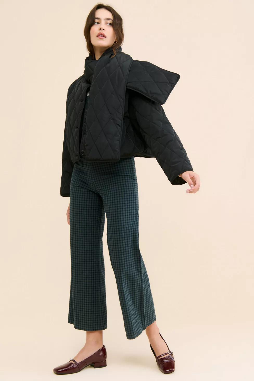 Steve Madden Diarine Scarf Puffer Jacket by STEVE MADDEN