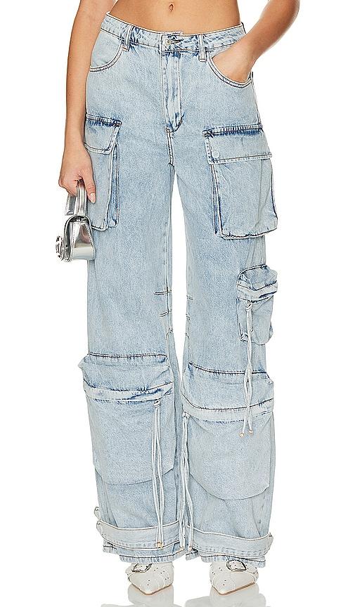 Steve Madden Duo Cargo Pant in Blue by STEVE MADDEN