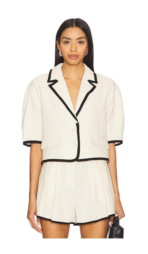 Steve Madden Fable Blazer in Cream by STEVE MADDEN
