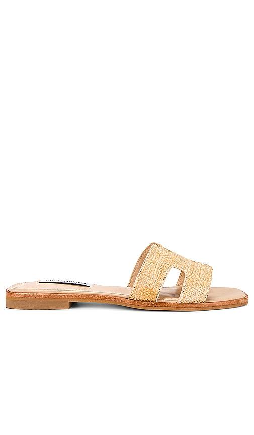 Steve Madden Hadyn Sandal in Cognac by STEVE MADDEN