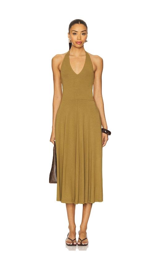 Steve Madden Hazel Dress in Olive by STEVE MADDEN