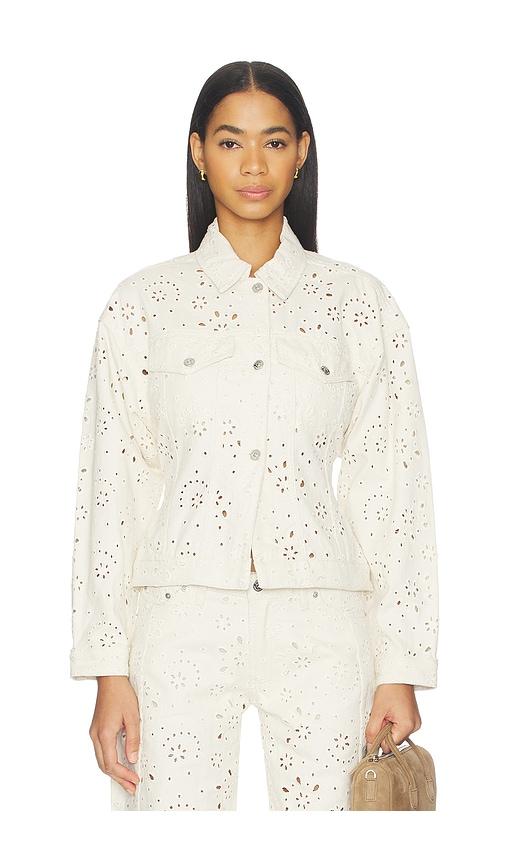 Steve Madden Henrietta Jacket in Ivory by STEVE MADDEN