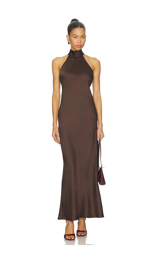 Steve Madden Lara Dress in Brown by STEVE MADDEN