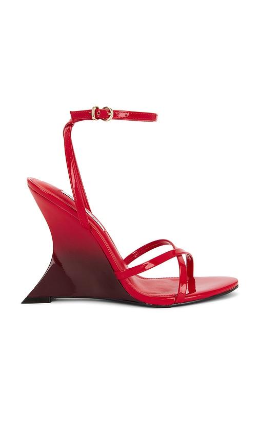 Steve Madden Layers Sandal in Red by STEVE MADDEN