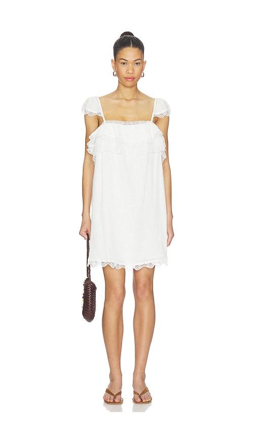 Steve Madden Leta Dress in White by STEVE MADDEN