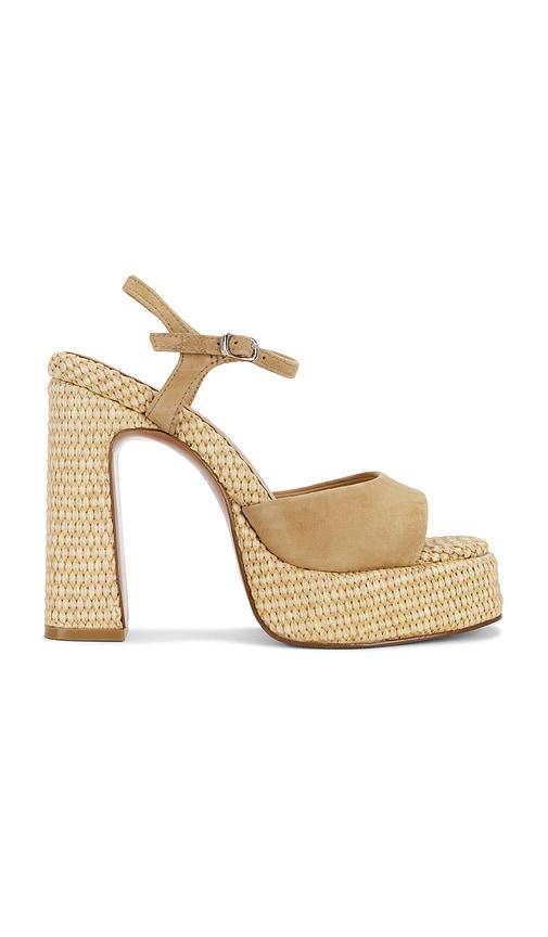 Steve Madden Liandra Sandal in Taupe by STEVE MADDEN