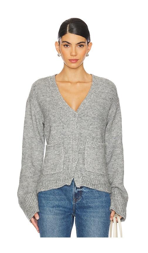 Steve Madden Odelia Cardigan in Grey by STEVE MADDEN