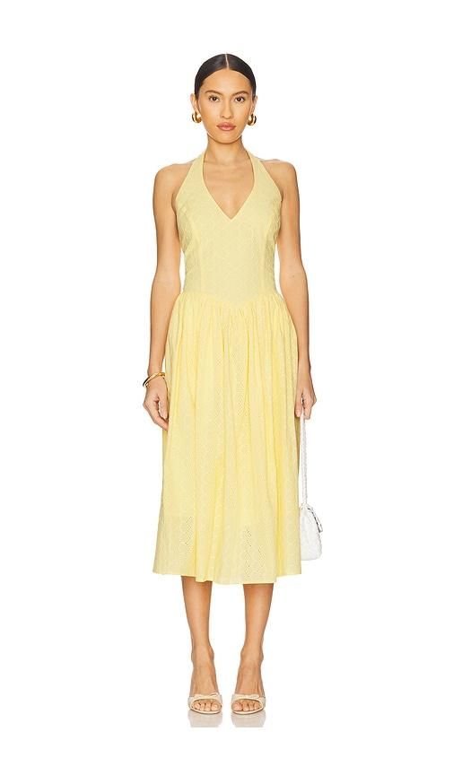 Steve Madden Ressi Dress in Yellow by STEVE MADDEN