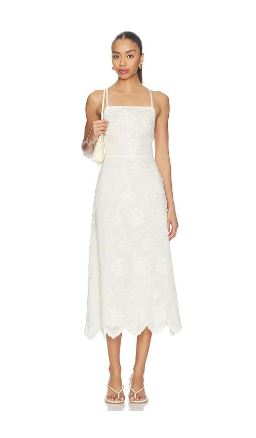 Steve Madden Riyan Dress in White by STEVE MADDEN