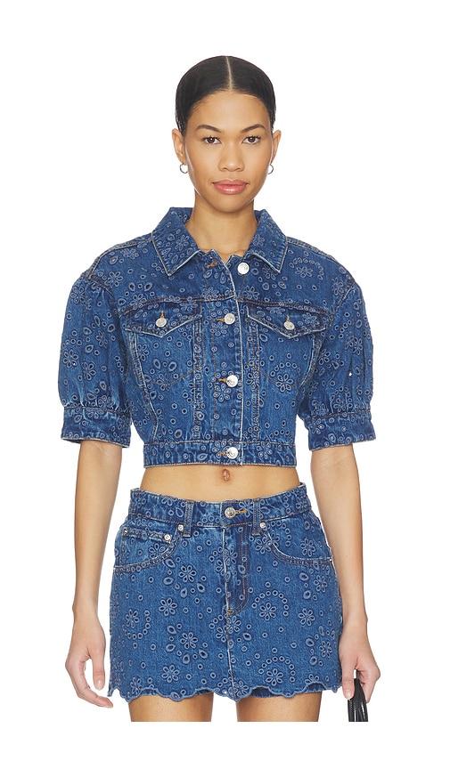 Steve Madden Serafina Jacket in Blue by STEVE MADDEN