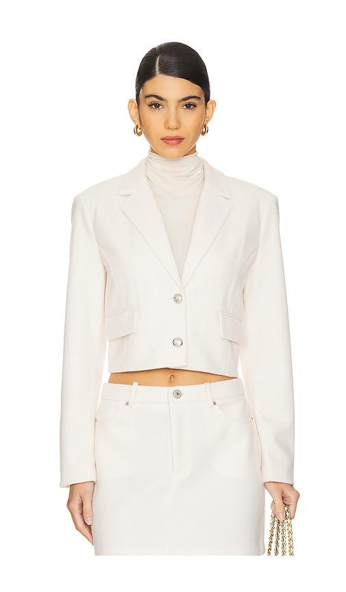 Steve Madden Seraphine Blazer in Cream by STEVE MADDEN