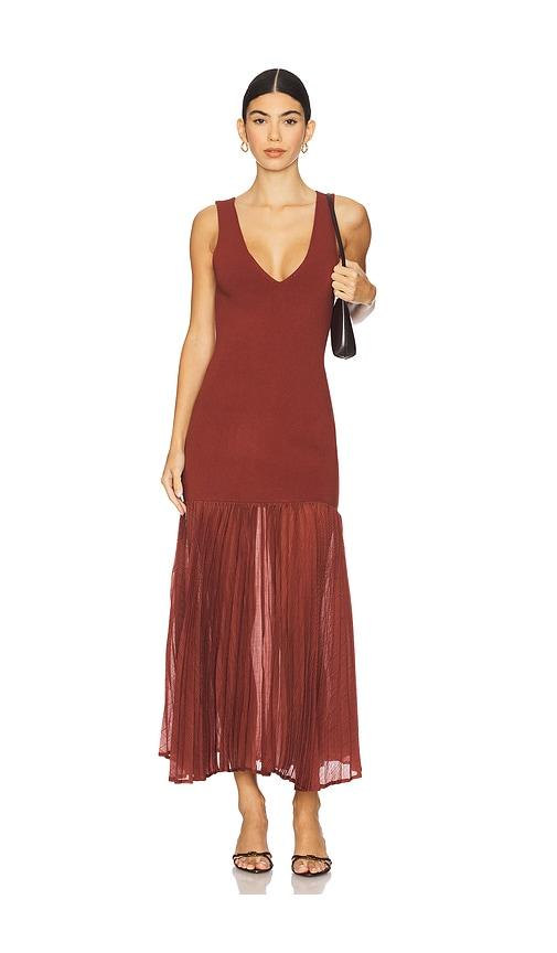 Steve Madden Sorella Dress in Cognac by STEVE MADDEN