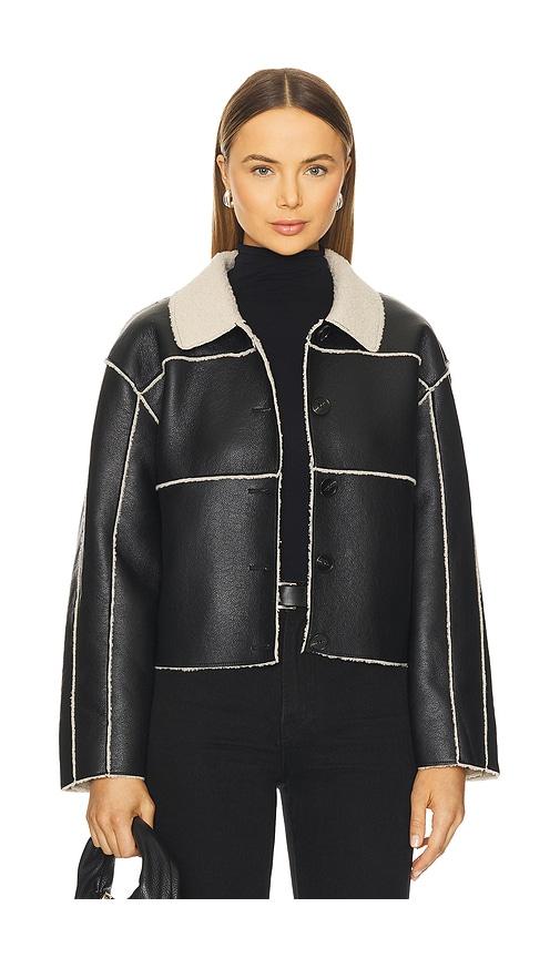 Steve Madden Tilia Coat in Black by STEVE MADDEN