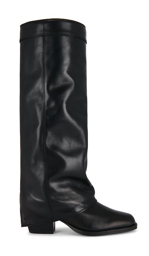 Steve Madden Winnick Wide Calf Boot in Black by STEVE MADDEN