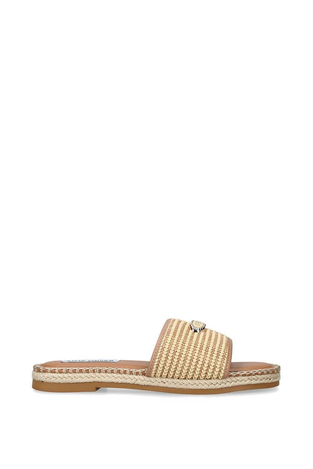 'Tropics Beige Raffia'  Sandals by STEVE MADDEN
