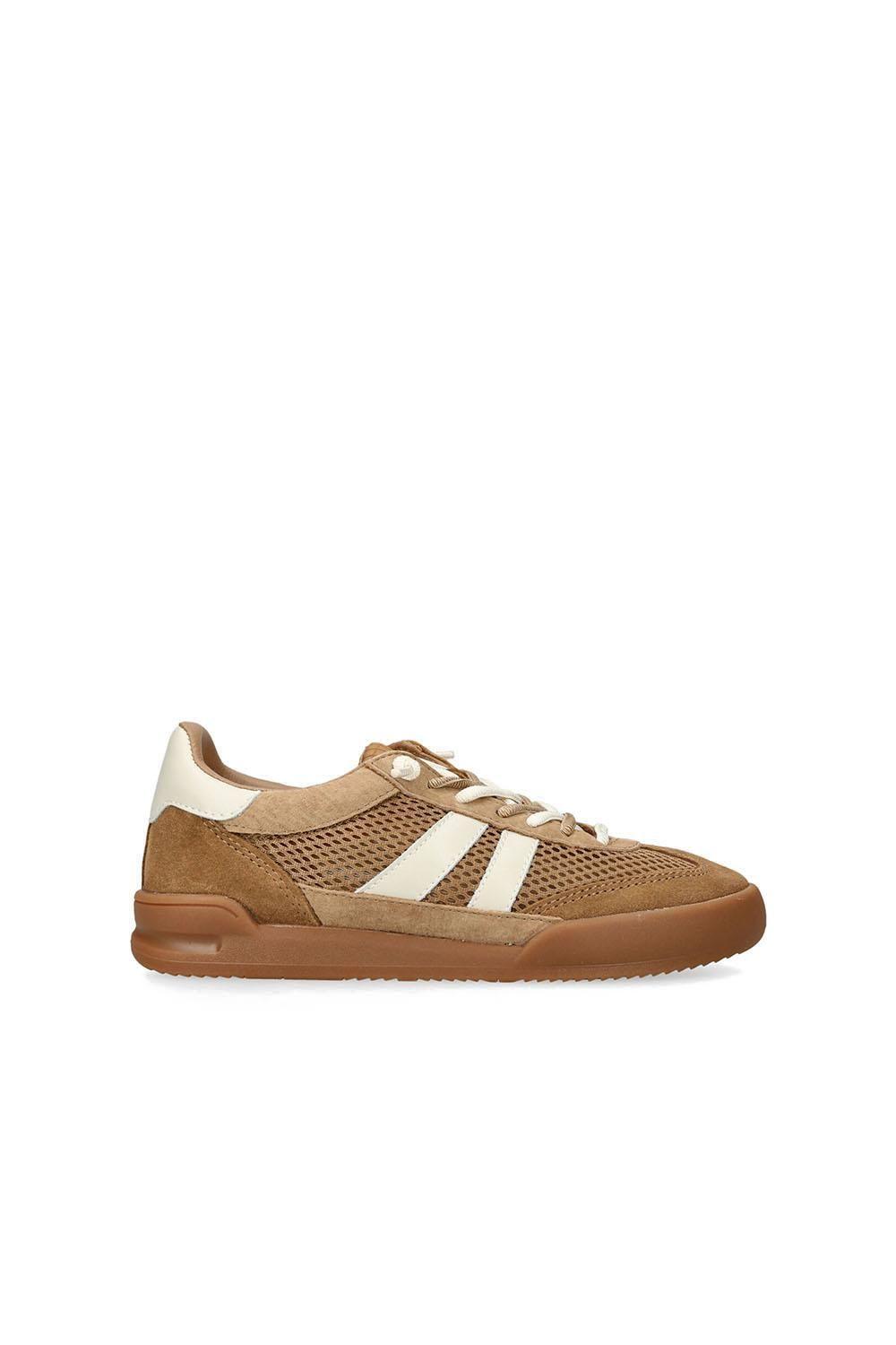 'Verdict Tan Suede' Suede Leather Trainers by STEVE MADDEN