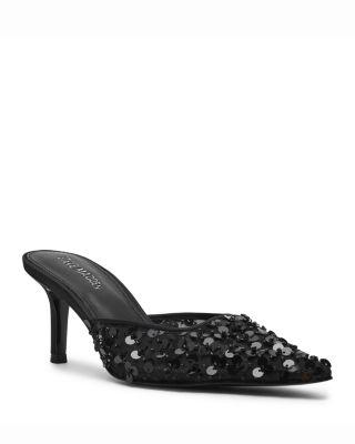 Women's Alexi Sequin Mesh Mules by STEVE MADDEN