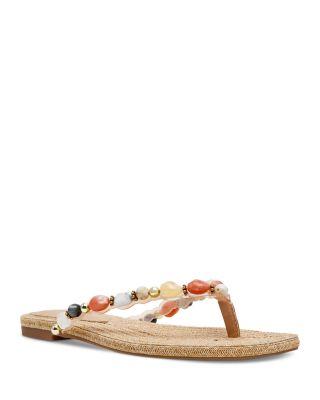 Women's Marble Embellished Thong Sandals by STEVE MADDEN