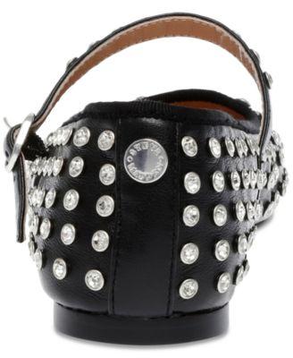 Women's Vinetta-R Rhinestone Mary Jane Flats by STEVE MADDEN Women's Vinetta-R Rhinestone Mary Jane Flats by STEVE MADDEN