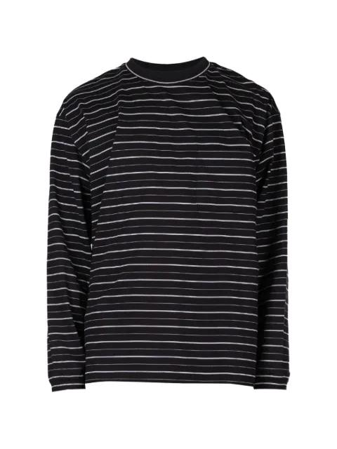striped-pattern long-sleeved T-shirt by STILL BY HAND