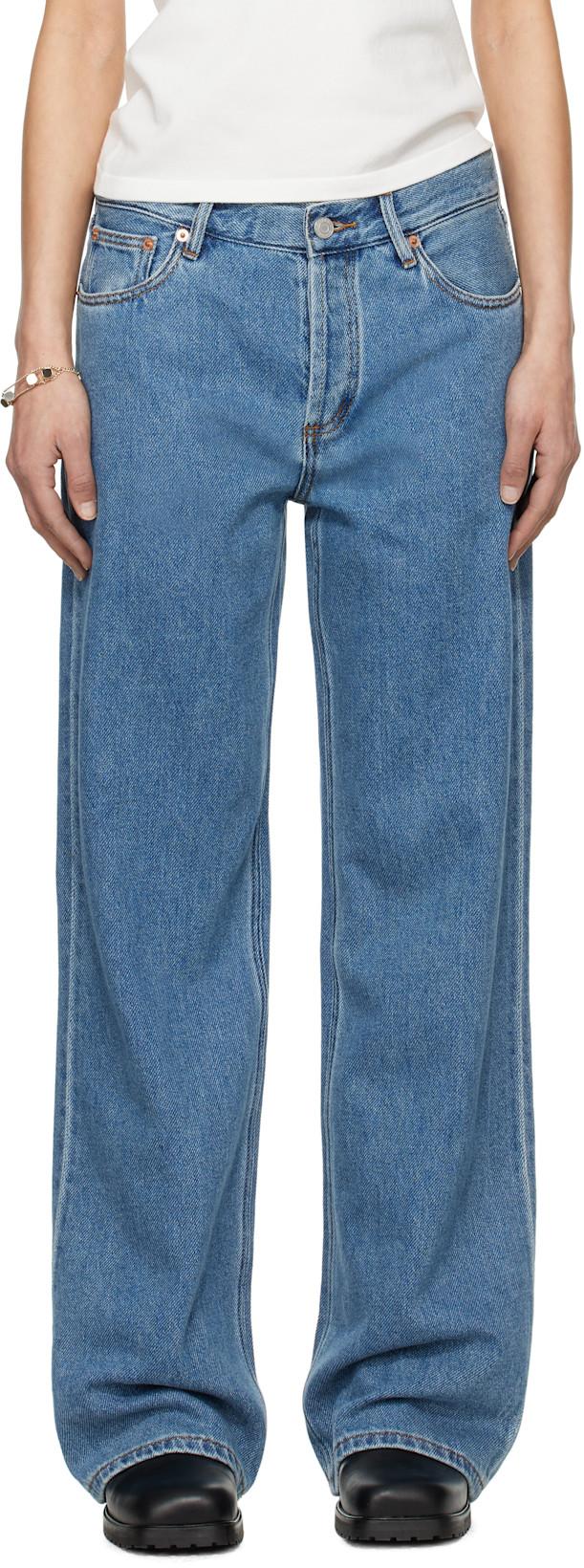 Blue Everyday Jeans by STILL HERE