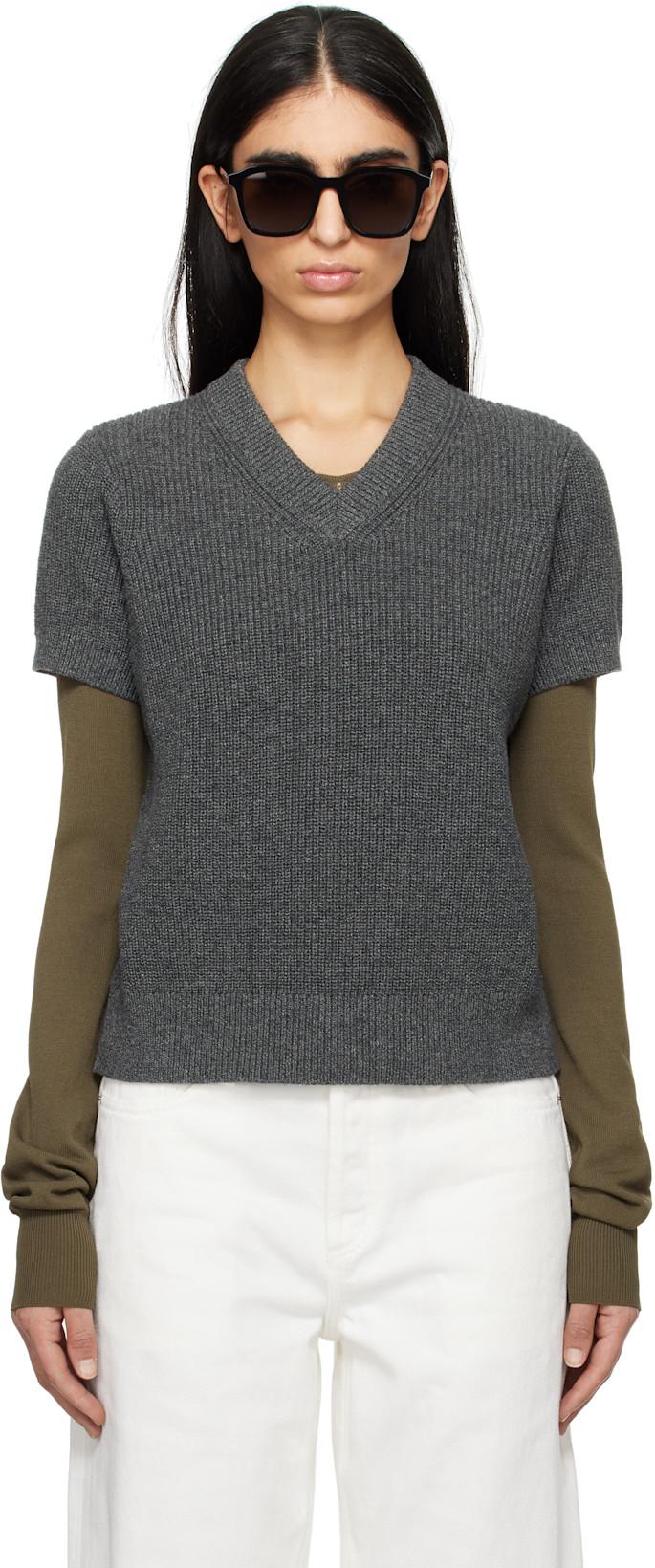 Gray Hotel Sweater by STILL HERE
