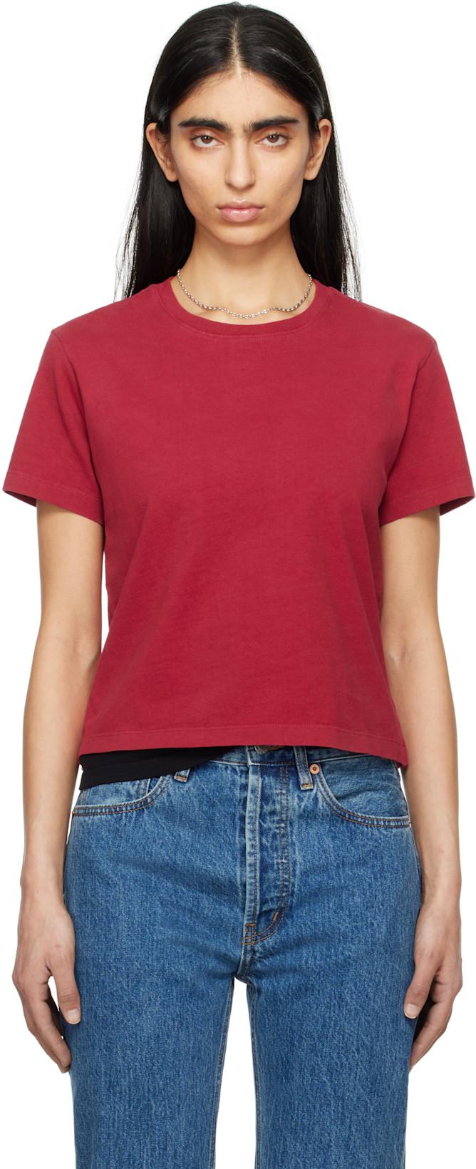 SSENSE Exclusive Red 'The Shirt' T-shirt by STILL HERE